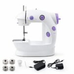 maquina de coser portatil con pedal electrica