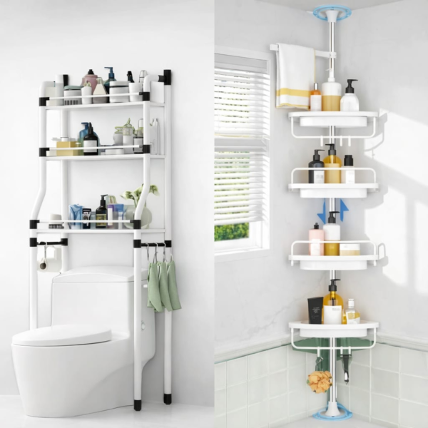 1 Organizador de baño + 1 Esquinero para ducha - Oferta