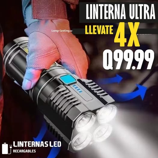 linterna led flash