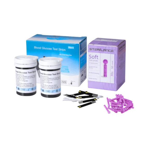 respuestos para glucometro tiras y lancetas