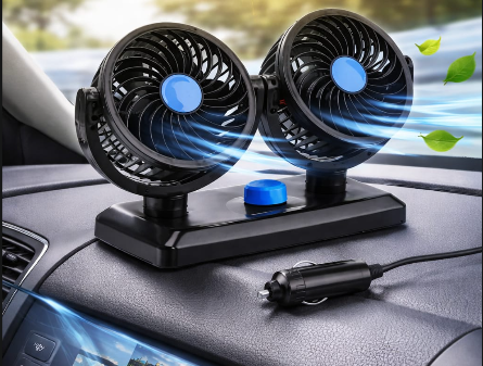 VENTILADOR DE CARRO DOBLE