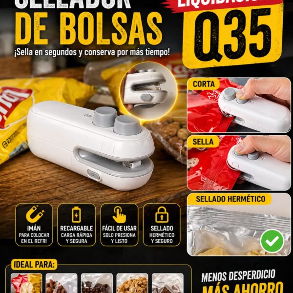 Sellador de bolsas