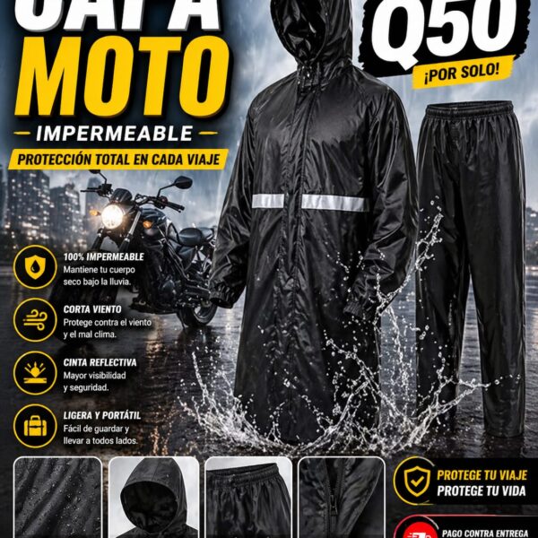CAPA MOTO IMPERMEABLE