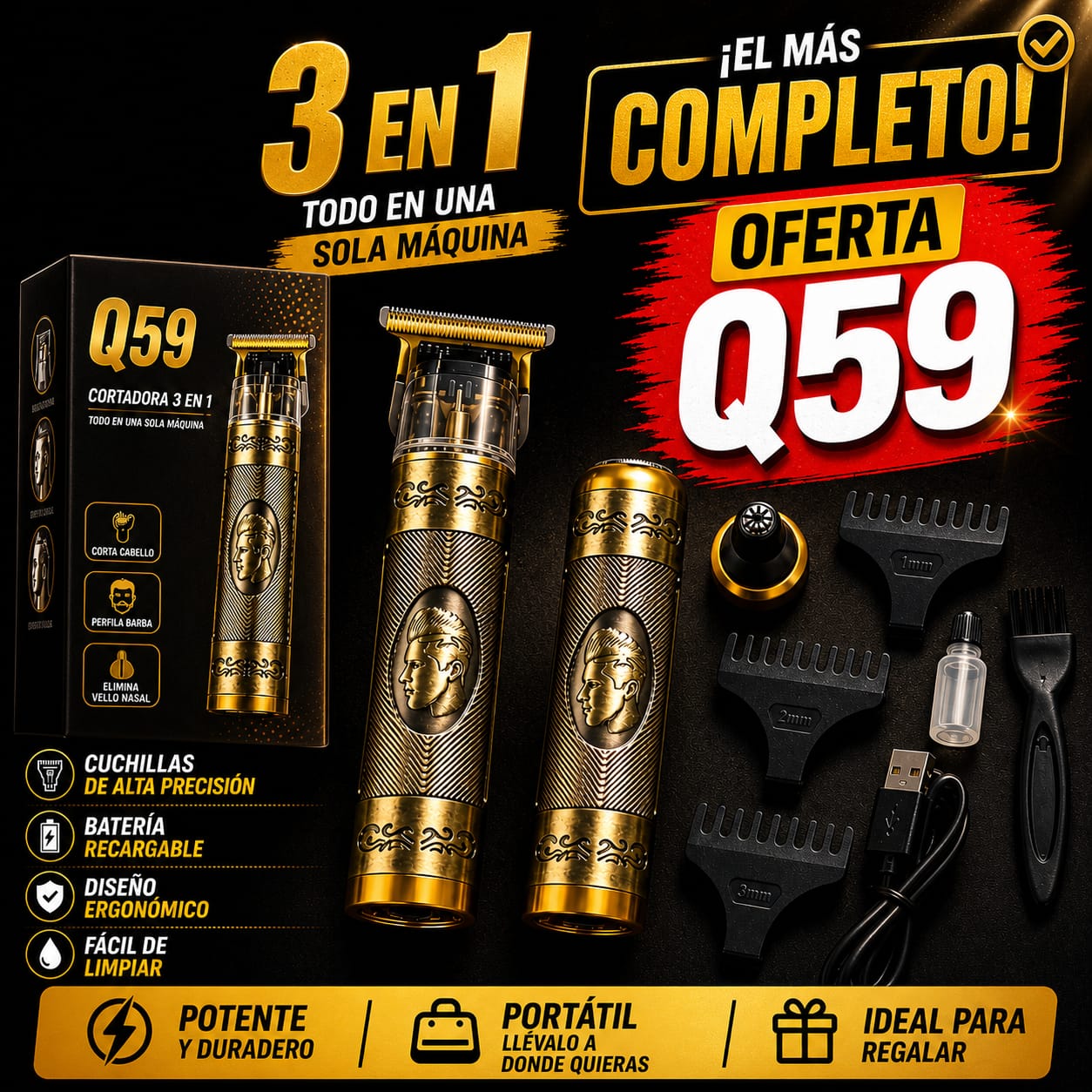 TALLADORA 3EN1
