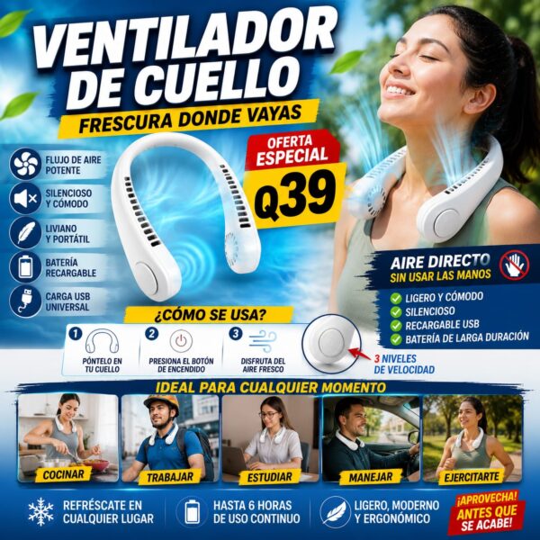 ACC DE CUELLO RECARGABLE
