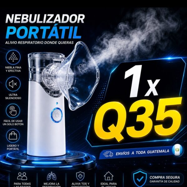 Nebulizador Portátil Recargable