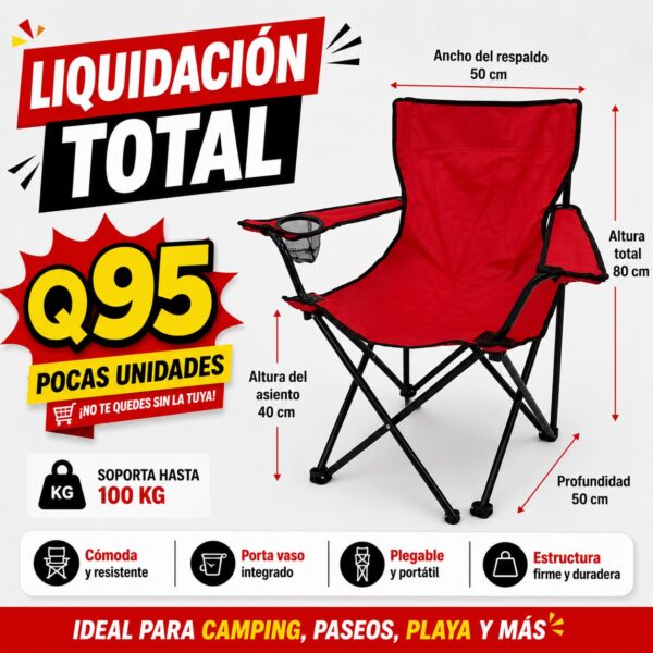Silla Plegable Camping