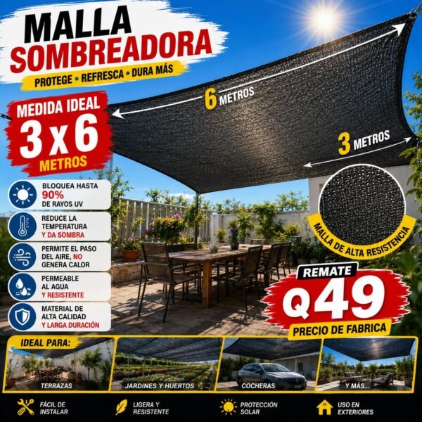 MALLA SOMBREADORA