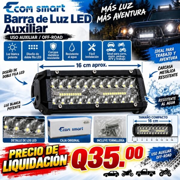 Barra Led 16cms