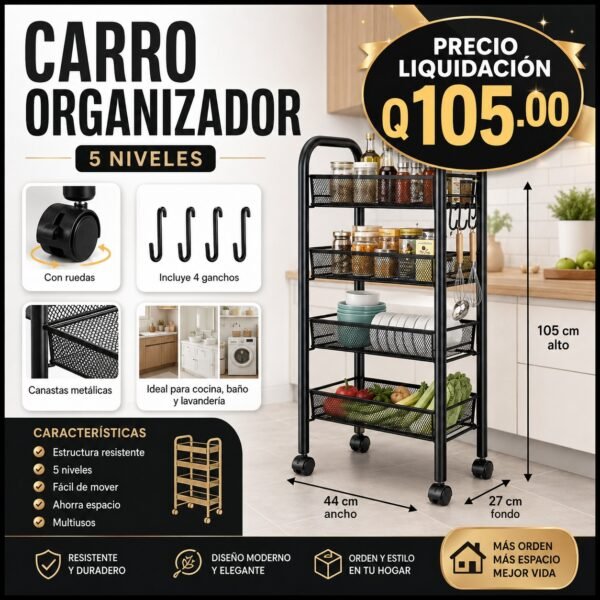 Carro organizador