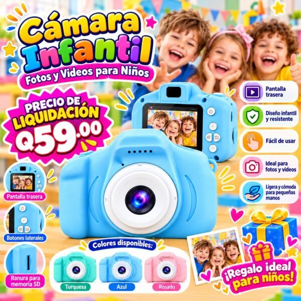 CÁMARA DIGITAL INFANTIL